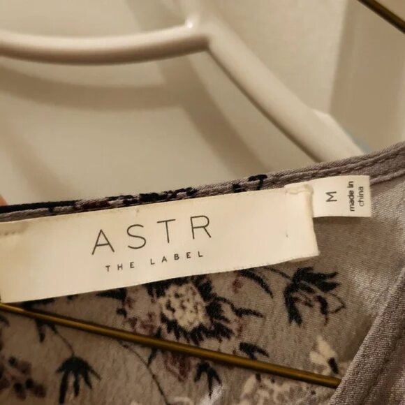 ASTR floral long sleeve midi dress - M - Picture 6 of 10